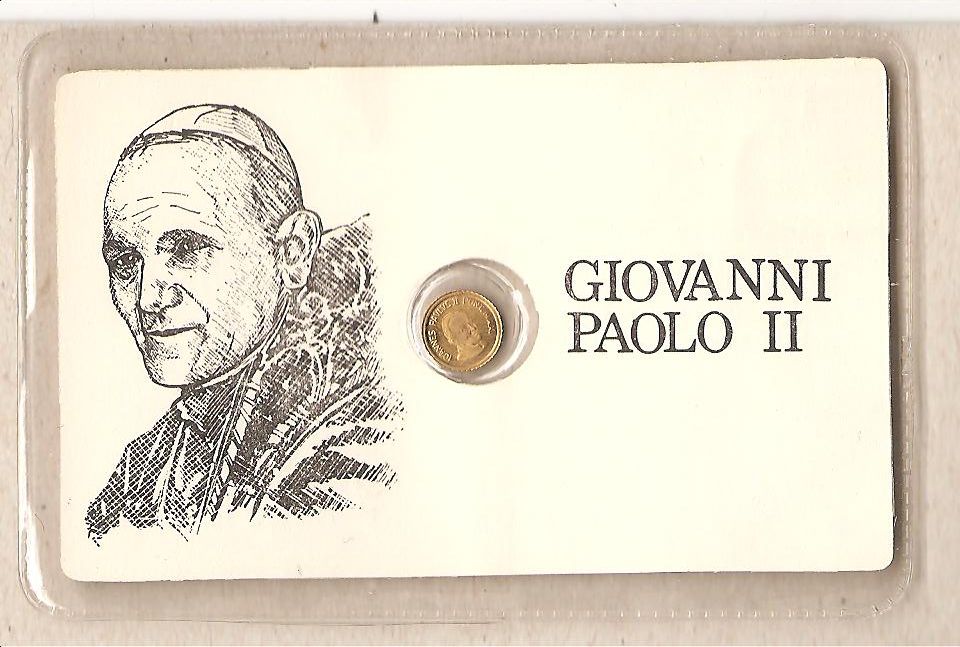 40638 - Vaticano - moneta commemorativa di Giovanni Paolo II * P