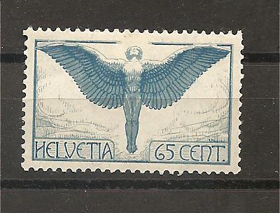 40674 - Svizzera - francobollo nuovo: Icaro in volo valore da 65 c. - 1924