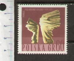 41019 - POLONIA	1967-1631	Inaugurazione del monumento agli insorti di Silsie - 1 valore serie completa nuova senza colla - Acquisti minimi per  5,00