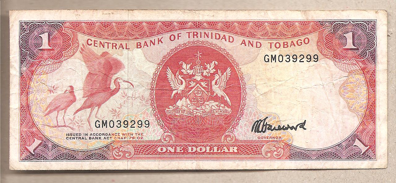 41841 - Trinidad & Tobago - banconota circolata da 1 Dollaro - 1985