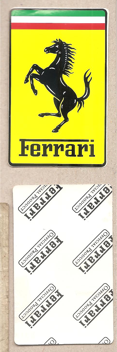 44340 - Ferrari - adesivo - Prodotto ufficiale