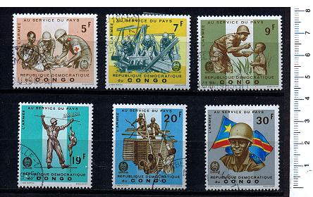 46108 - CONGO	1965-3473-Yvert 605/10 * L