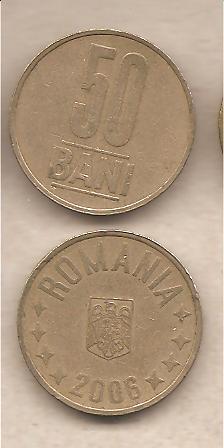 47247 - Romania - moneta circolata da 50 Bani - 2006