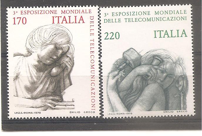 50315 - Italia - serie completa nuova: 3 esposizione mondiale delle telecomunicazioni - 1979 * G