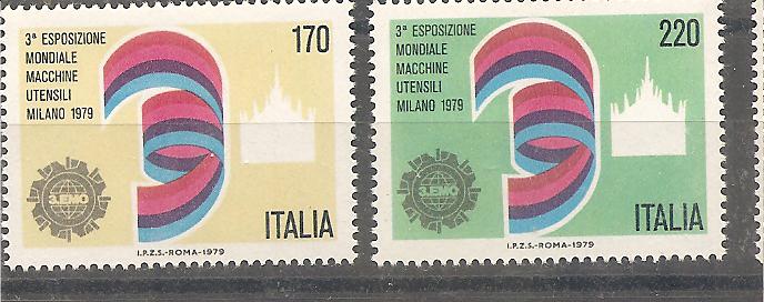 50321 - Italia - serie completa nuova: 3 esposizione mondiale di macchine utensili - 1979 * G