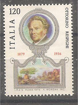 50322 - Italia - serie completa nuova: Centenario della nascita di Ottorino Respighi - 1979 * G