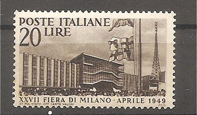 50445 - Italia - serie completa nuova: 27 Fiera di Milano - 1949 * G