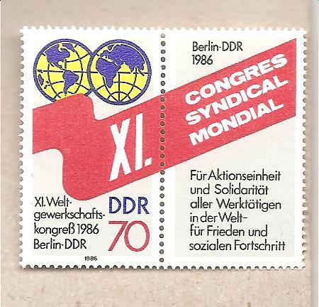 50744 - DDR - Serie completa nuova MNH Michel 3049: Congresso Scientifico - 1986 * G