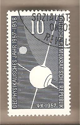 50812 - DDR - serie completa usata Michel 603: Anno della geofisica - 1957 * G