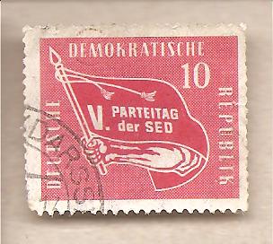 50825 - DDR - serie completa usata Michel 633: Party Conference - 1958 *G