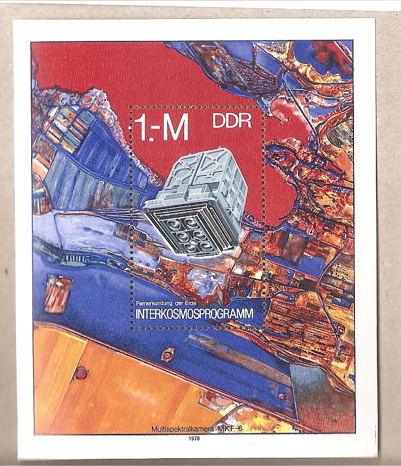 50850 - DDR - foglietto nuovo Michel Block 52: Space Travel - 1978 *G