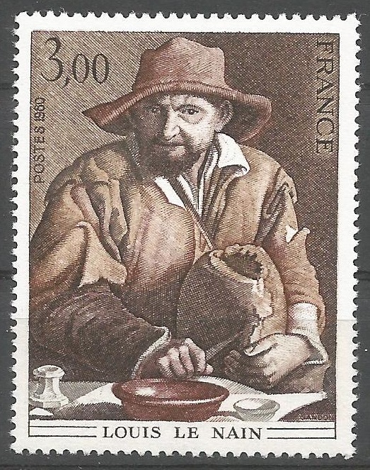 51378 - FRANCIA - 1980 - Opere d arte - Louis Le Nain - 1 val. cpl. nuovo - Michel : 2229 - Yvert : 2108 - (FRA004)