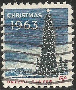 51552 - U.S.A. - 1963 - Natale - 1 val. cpl. timbrato - Michel : 853 - Yvert : 755 - (USA001)