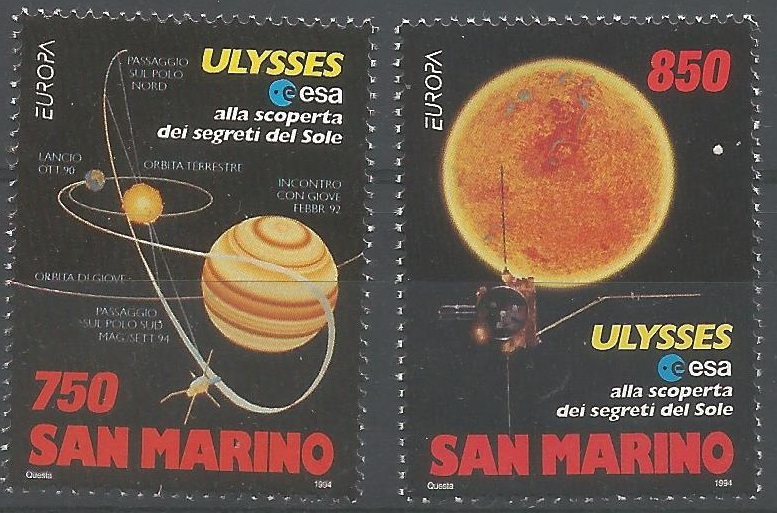 51828 - SAN MARINO - 1994 - Europa - Serie completa 2 valori nuovi - Unificato : 1423/24 - SMR047