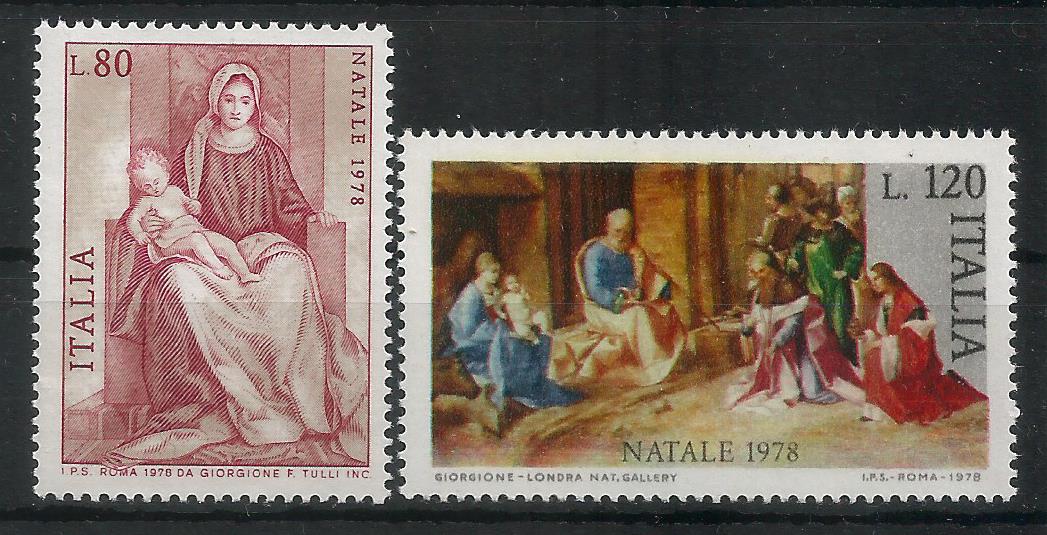 51917 - ITALIA - 1978 - Natale - 2 val. cpl. nuovi - Unificato : 1433/1434 - [ITA011]