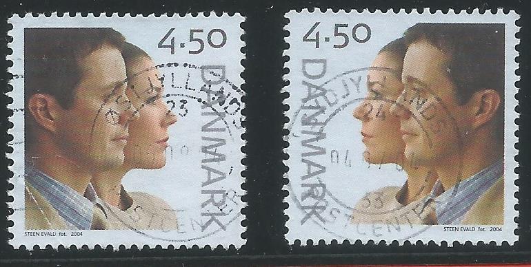 51932 - DANIMARCA - 2004 - Nozze reali - 2 val. cpl nuovi - Michel : 1369/1370 - Yvert : 1372/1373 - [DAN001]