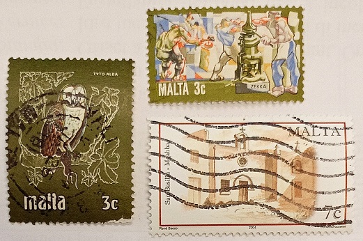 52120 - 3 francobolli usati