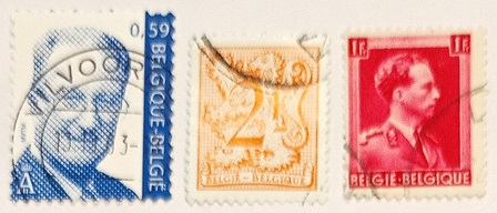 52126 - Tre francobolli usati
