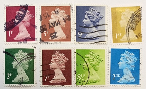 52139 - otto francobolli usati