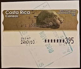 52152 - Tartaruga - francobollo adesivo usato