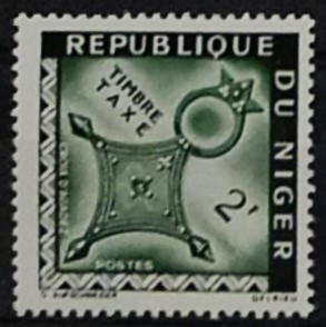 52193 - 1962 Niger Taxe 2f - nuovo