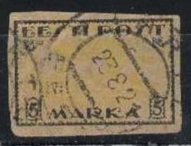 52278 - 1918/21 5 mark - francobollo usato