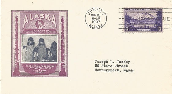 Busta FDC 1937