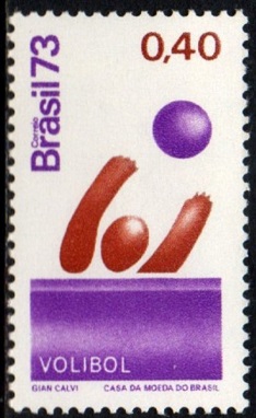 1973 Brasile - stampa viola