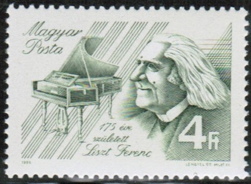 1986 Ungheria - francobollo dentellato