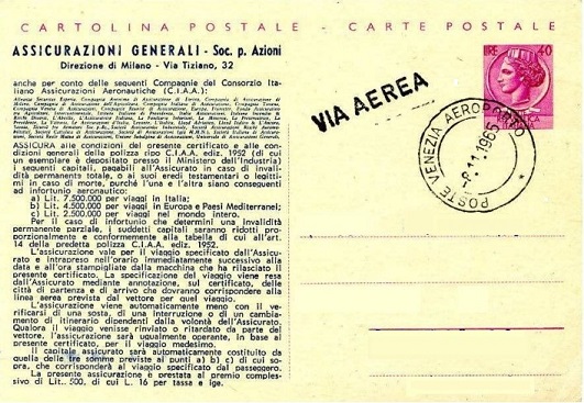 Intero Postale Cartolina privata