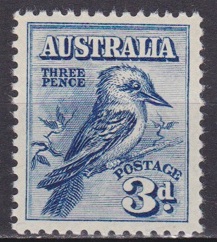 1928 Australia senza perforazione