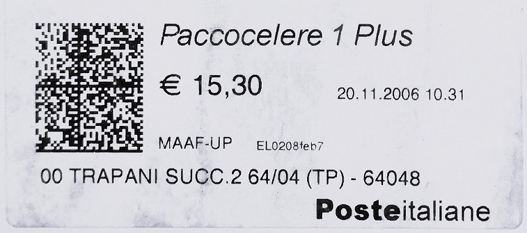 Pacco celere 1 Plus