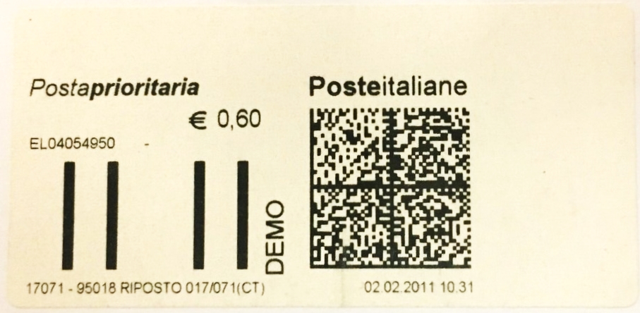 SIPI - Prioritaria DEMO label 2